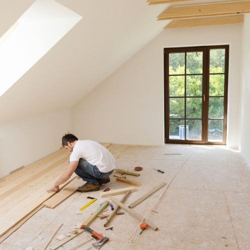 pose de parquet à Hayange